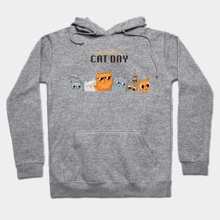 Cat International Day Hoodie